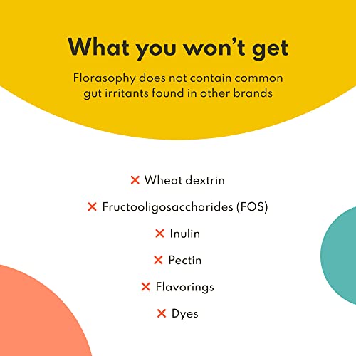 Florasophy Loosen Up Organic Soluble Fiber Supplement For Digestive Gut Health, Constipation & Ibs Relief, Gluten Free Vegan Soluble Prebiotic Powder, One Month Supply #TOP2