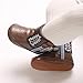 Karwuiio Toddler Baby Boys Girls Western Cowboy Boots First Walker Crib Shoes Soft Sole Non-Slip Moccasins Bootie (Coffee, 0_months-6_months)