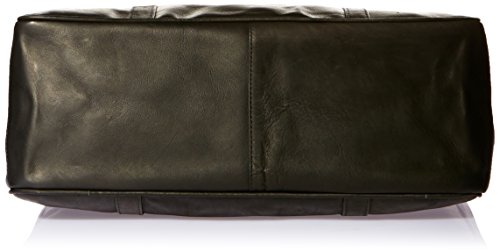 Piel Leather Large Shopping Bag, Black, One Size #TOP3