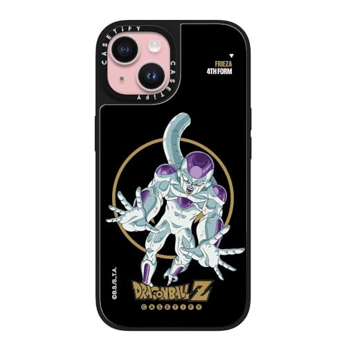 CASETiFY ~[ iPhone 15 P[X [(X}zJo[) / MagSafeΉ/wh~/Dragon Ball Z Co-Lab] - Vo[ (ubNop[) - FRIEZA 4th Form Case