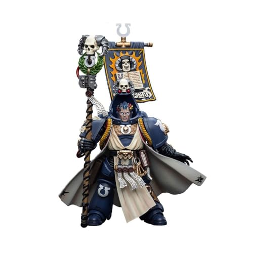 Joy Toy (CN) JoyToy Warhammer 40K: Ultramarines Chief Librarian Tigurius 1:18 Scale Action Figure, Multicolor, 4.88 inches