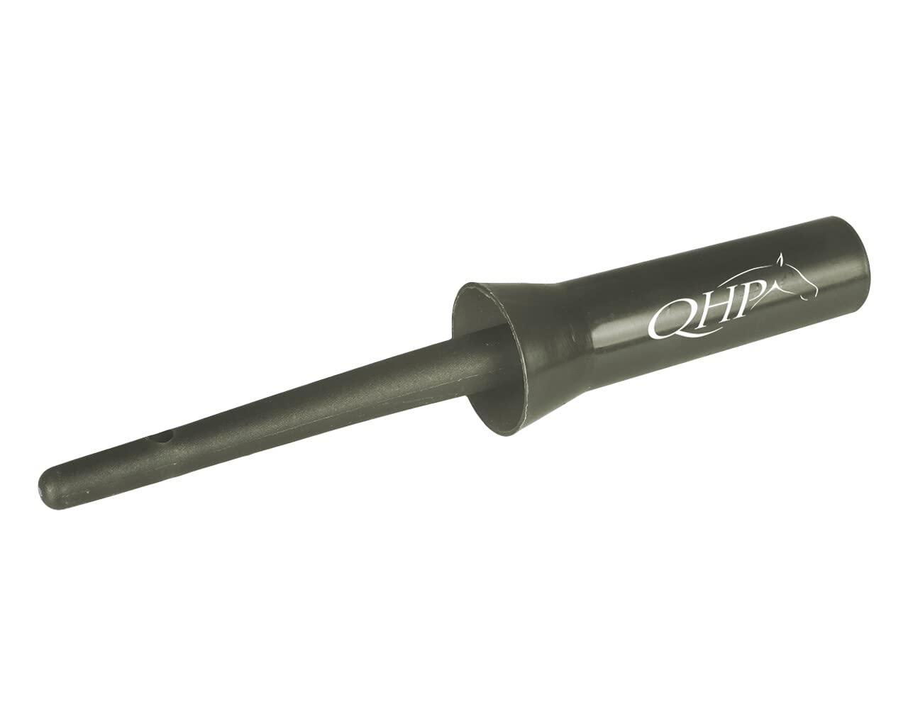 QHP Pincel para pezuñas con tapa Color (verde oliva)