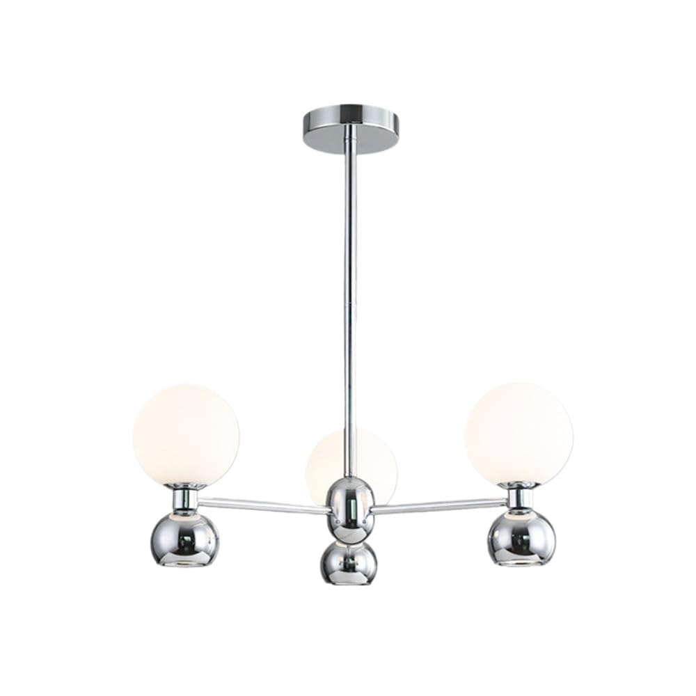 Suspension LED trois têtes pour en finir avec les salons sombres grâce au double éclairage
