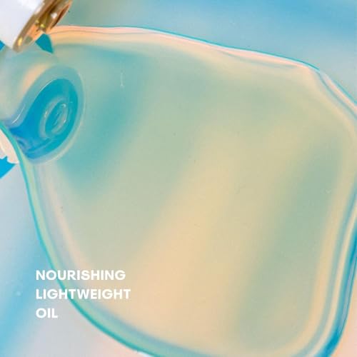 Image of Squigs Hair Growth Oil for Dry & Damaged Hair - with Amla, Castor & Coconut Oil Blend for Frizz Control, Hydration & Scalp Treatment - Pre-Wash & Styling Treatment - (1.86 Fl Oz)