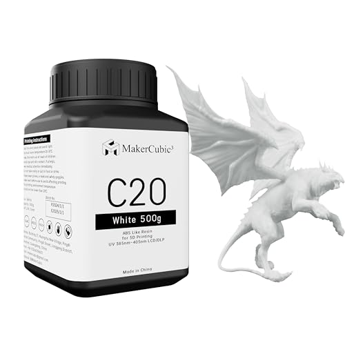 MakerCubic3 ABS Like Resin for 3D Printer, High Toughness 35MPa...