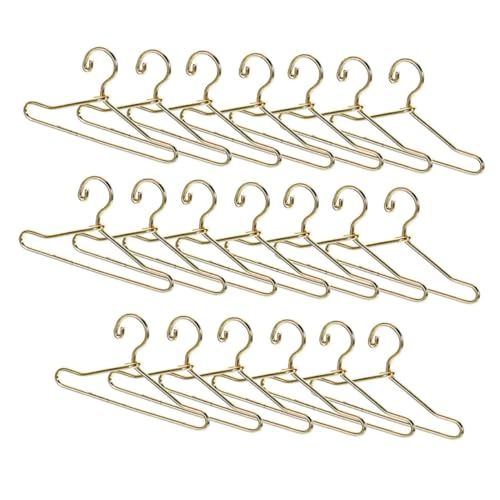 Perchas Ropa Muñecas 17,5 Cm Marca Holibanna