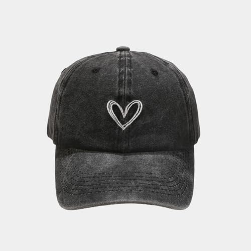 Image of XYIYI Vintage Washed Distressed Baseball Cap Adjustable Cotton Dad Hat for Women Men