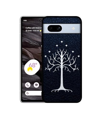 Image of Magic Tree Pattern Design Premium 2D Printed Metal Back Case Cover for Google Pixel 7A 5G