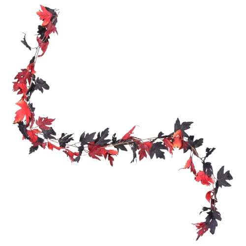 Fausse vigne d'Halloween RLKHXBS ornement suspendu feuilles érable