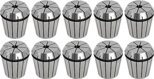 CME 10 pcs Round ER-40 Collets, 5/16