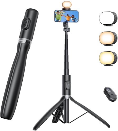 ANXRE Tripode para Movil, Palo Selfie Trípodes De Mesa Y Viaje (150cm)
