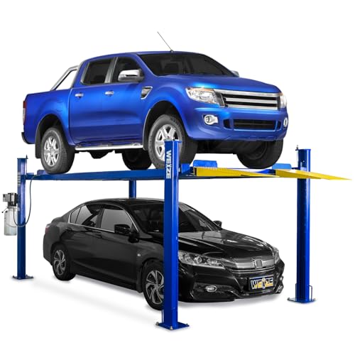 Weize 8500 lbs 4 Post Car Lift with Casters Kits...