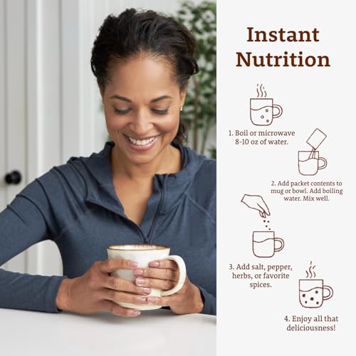 Image of Dr. Kellyann Bone Broth Collagen Powder Packets (7 Servings) - 16g Protein, Grass-Fed Hydrolyzed Collagen, Keto & Paleo-Friendly