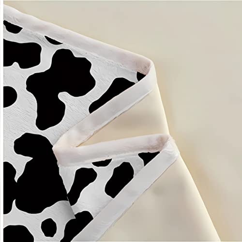 Cooling Blankets For Hot Sleepers - Summer Blanket Cow Print Thin Lightweight Breathable Soft Single Side Cold Feeling Blanket For Bed Couch Sofa, Keep Cool For Night Throw 48X61 Inch #TOP4