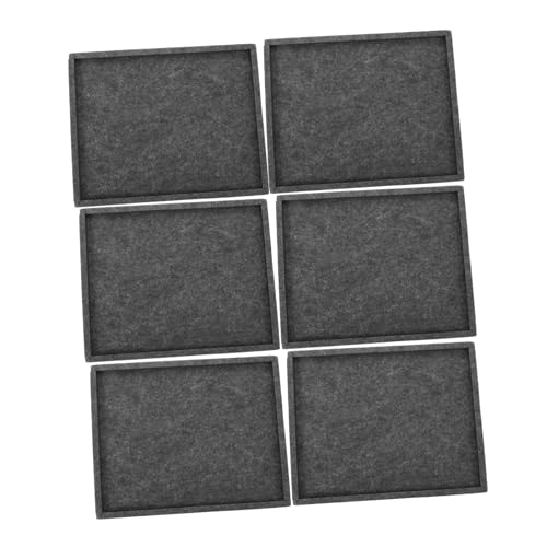 FOYTOKI Puzzle Holder Puzzle Piece Sorter Trays Multipurpose Tray Felt Material Efficient Organization Portable Design