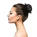 Waydress 8 Pcs Ballet Hair Net Bun Cover Invisible Elastic Edge Mesh Hair Nets Mesh Hairs Bun Set for Women Dance Accessories(Classic Style)
