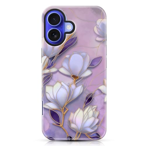 Coque fleurie iPhone 16 idéale pour le quotidien élégant des femmes