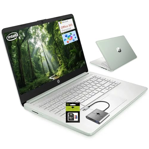 HP 14 Student Laptop with 16GB RAM and Office 365
