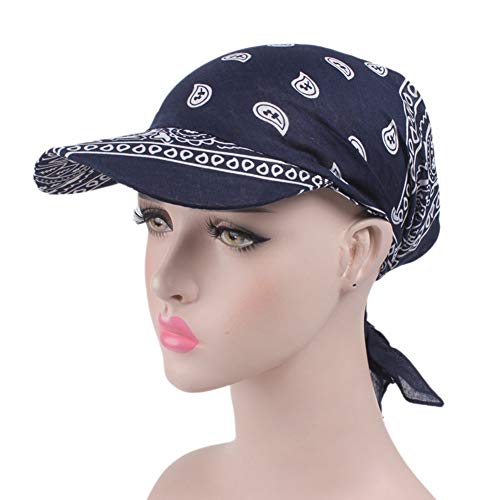 Amorar Damen Baumwolle Beanie Kopftuch Schal Bandana Hüte Retro-Stil...