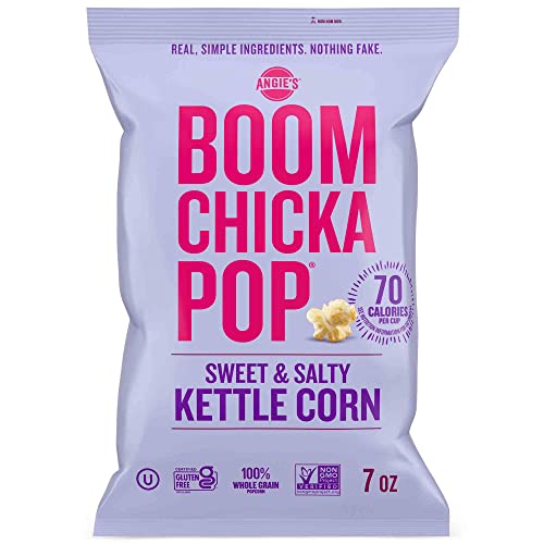 Angie's Boomchickapop, Sweet And Salty Kettle Corn Popcorn, 7 Oz