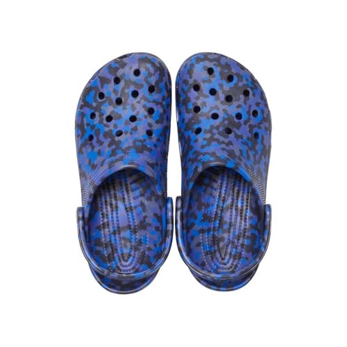 Image of Crocs Unisex Adult Classic Marbled Tie-dye Clogs