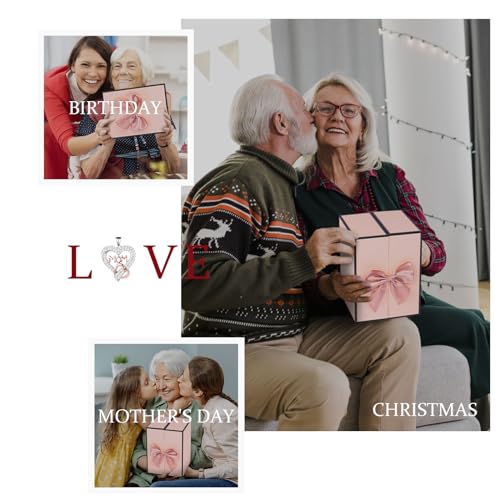 IDFALKFD-Preserved-Rose-Gifts-Set-includes-925-Sterling-Silver-Necklace-with-Heart-and-Mom-Jewelry-Design-Mothers-Day-Birthday-Christmas-Valentines-Gifts-for-Mom-from-Daughter-and-Son