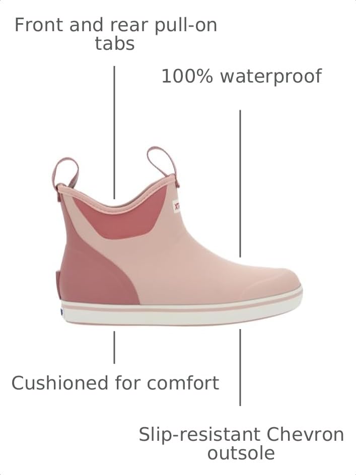 Image of XTRATUF Women's Durable Waterproof Breathable Slip-Resistant 6 Inch Ankle Deck Boots