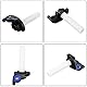 Junhui Gaszuggriff mit Kabel Schwarz, 7/8 Zoll Lenker Handgriffe Quick Turn Twist Gasgriff Kabel Kit Schnellgasgriff Ersatzteil Drehgriff für 50-250CC ATV Quad Pit Dirt Bike
