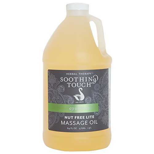 Nut Free Oil Soothing Touch W67354H grande bouteille huile hydratation longue glisse