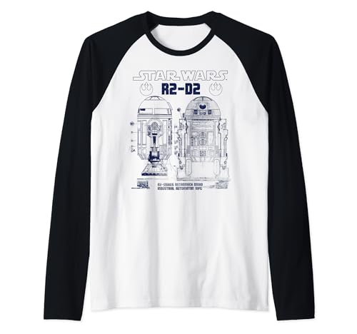 T-shirt Star Wars R2-D2 raglan idéal pour vos soirées cinéma et streetwear