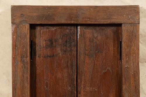 Biscottini Innentür Fenster L45XPR8XH61 CM - Holztür - Türen für Innen und Außen - Wohnkultur