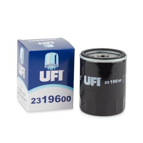 UFI Filters, Filtro Olio 23.196.00, Filtro Olio per Ricambio, Adatto a Auto, Applicabile su Diversi Modelli Citroen, Fiat, Innocenti, Lancia, Lancia Autobianchi e Peugeot