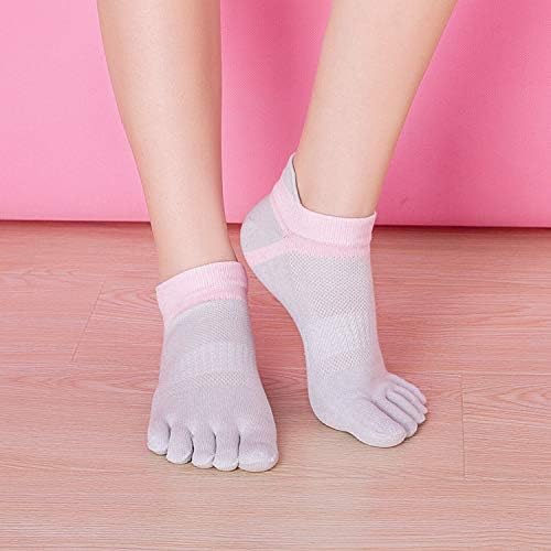 Women Toe Socks 5 Finger Cotton Wicking Athletic 6 Pack 3 Pack - Image 3