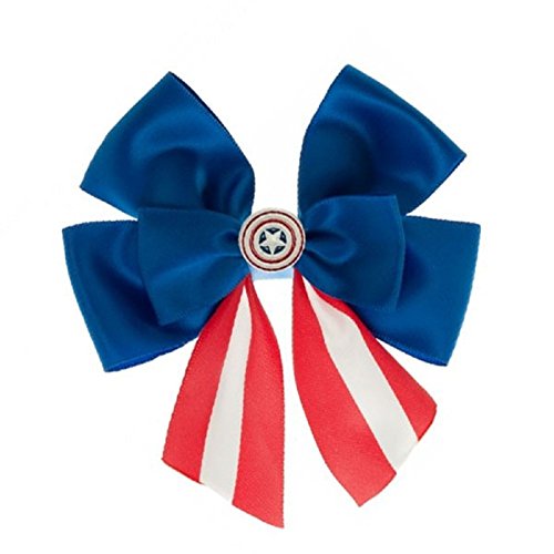 Marvel Comics Captain America Hair Bow