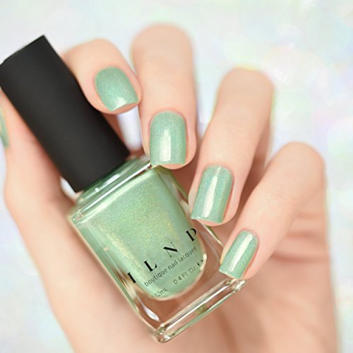 Image of ILNP Princeton - Refined Mint Green Holographic Nail Polish