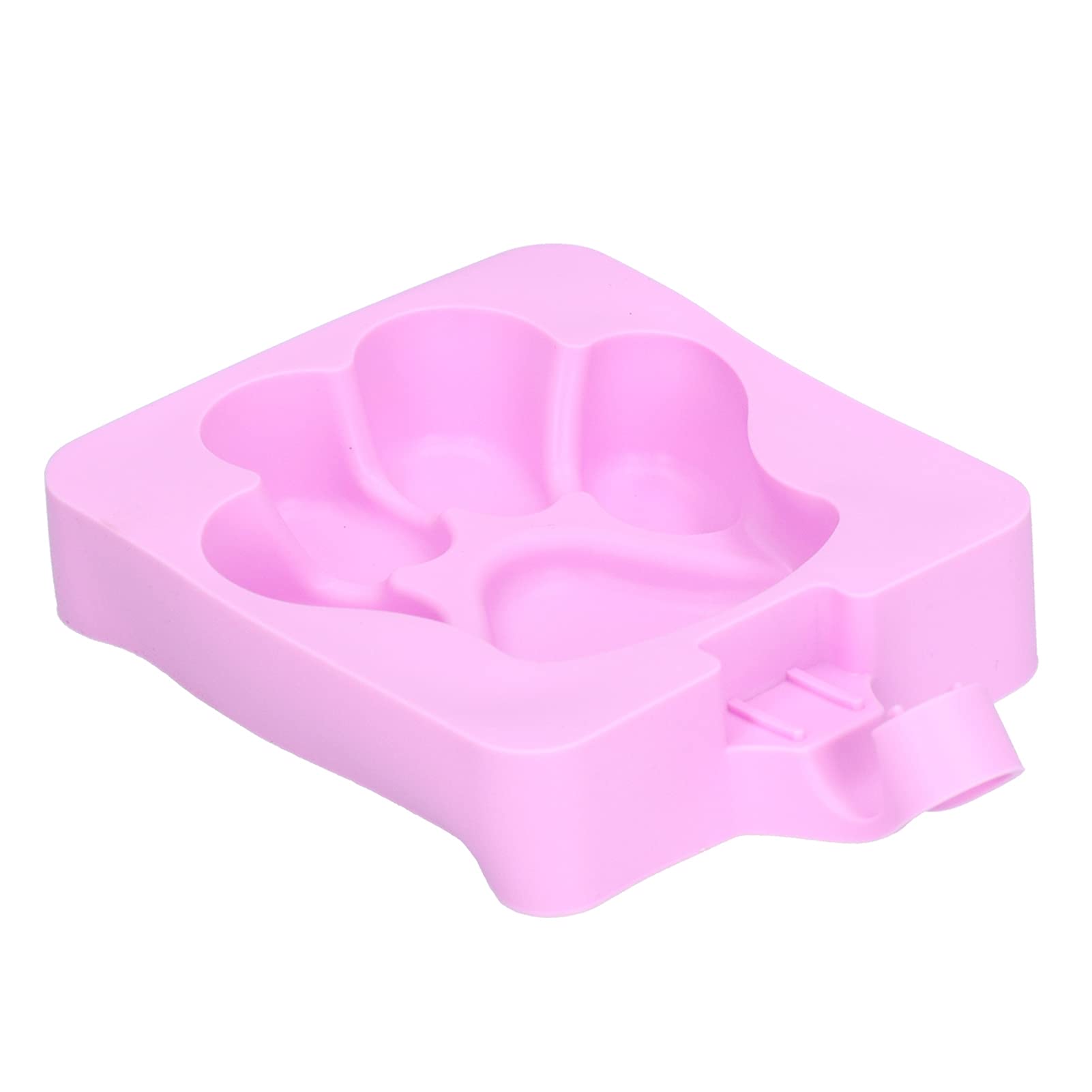 Silicone Ice Cream Maker, Cute Cat's Paw Silicone Ice Cream Pattern for Kitchen Homemade Ice Cream DIY Shape Dessert Making Accessories