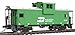 Walthers Trainline Wide Vision Caboose with Metal Wheels Ready to Run Burlington Northern