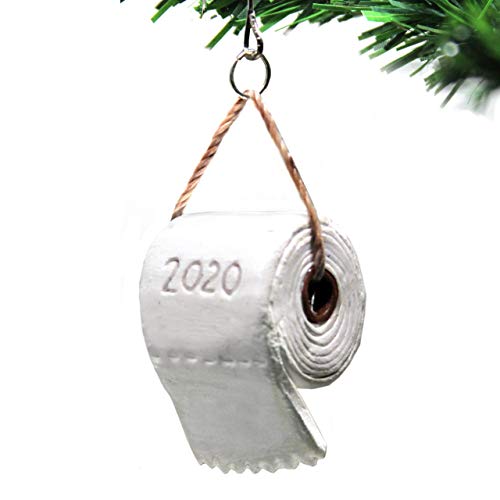Toilet Paper Quarantine Christmas Ornament Covid19 Pandemic Christmas Gift 2020