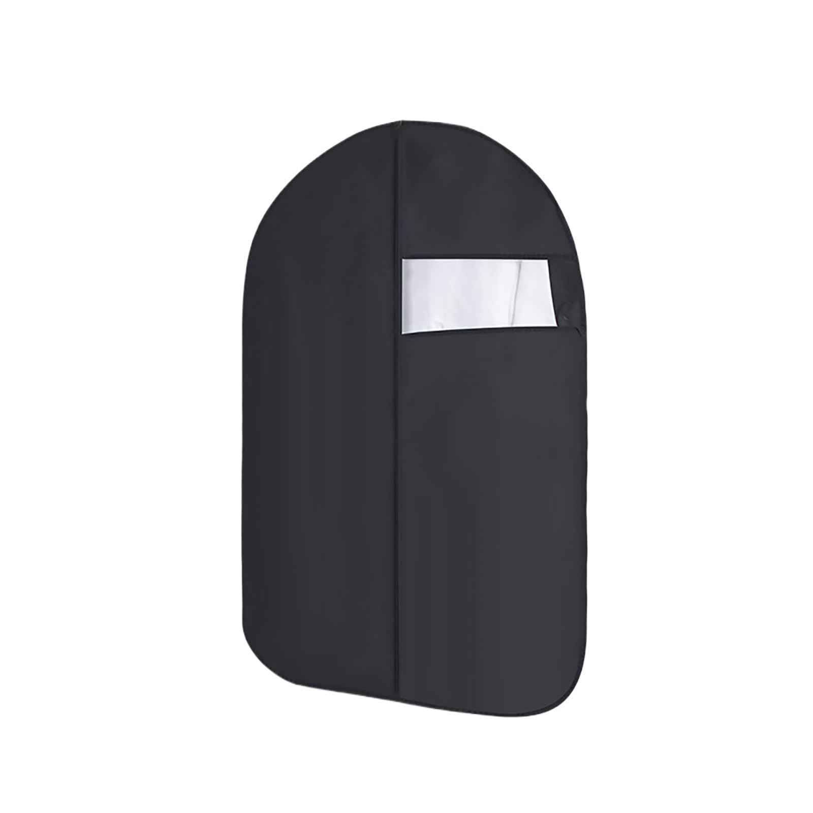 vfdaSWQQ Coat hanger cover, Garment Bags for Storage, Suit with Zippers, Clothess for Coats, Jackets, Shirts(Black,Medium)