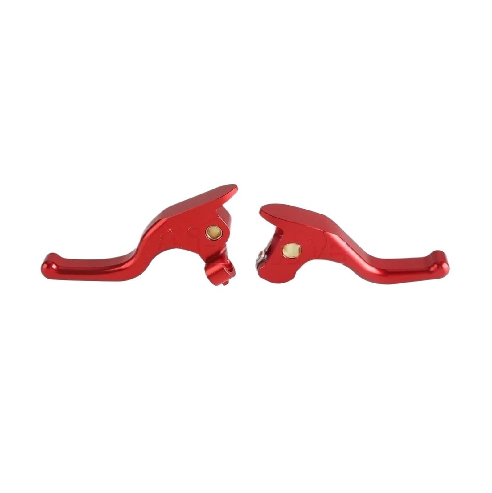 Abdktmnx 3-2-Finger Red Motorcycle Aluminum Accessories Clutch Brake Handle Drum Lever For Ha&Rley Touring Flhtcu/I Flhtcul Flhtkl Flhtk Fltrxs Fltrx Handlebar Clutchs Brakes Levers