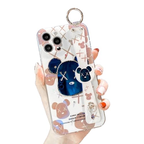 Arpe ���� �x�A�u���b�N �J�E�Y �X�}�z�P�[�X iPhone 12 �p �P�[�X �L�b�N�X�^���h ���X�g���b�g �V���J�Q���ی�J�o�[ �A�C�t�H�� 12 �p �P�[�X