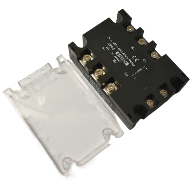Wholesale Dealer Lot Three Phase SSR 40DA 10DA 25DA 80DA 100DA Module 3V 12V 24V DC Control AC Solid State Relay 380V 3f(SSR3-D4810HK (10A))