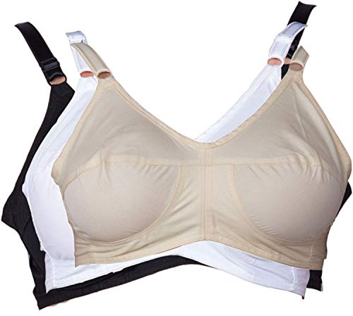 Image of Teenager Women's Cotton Non Padded Wire Free Full-Coverage Bra (32B - Black Black 32B)