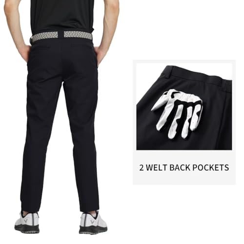 Image of M MAELREG Golf Pants Men Quick Dry - 30 inch /32 inch /34 inch Stretch Lightweight 5 Pockets Water-Resistant Casual Mens Dress Pants