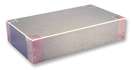 1434-18 - Plate, Bottom, Aluminium, Natural, 1444-18 Chassis Enclosures, 127 mm, 342.9 mm (Pack of 5) (1434-18)