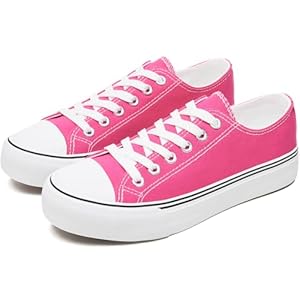 Iarus Womens Canvas Shoes Low top Sneakers for Womens Fashion Casual Shoes Walking Comfortable Shoes