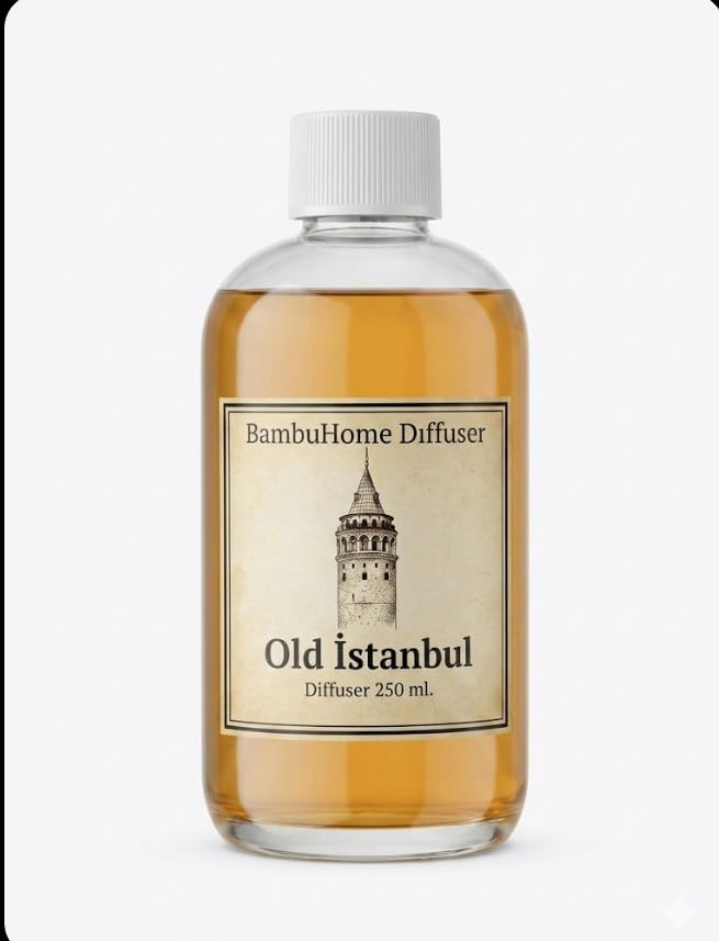 Oda Kokusu Yedek Old İstanbul Çubuklu Oda Kokusu Yedek Refil; Oryantal Fresh, 250 ml.Şişe ve Çubuklar Dahil Değildir.