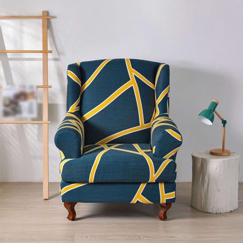 Housse de fauteuil à oreilles extensible pour protéger et rénover votre siège - 3