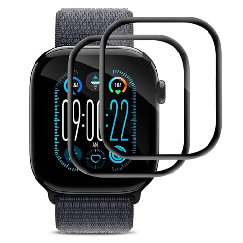 Bodyguard 2 Stück Schutzfolie für Panzerglas für Apple Watch Series 10 42mm Anti-Kratzer HD-Klar Bläschenfrei iWatch 10 42mm Schutzglas Keine Blasen Anti-Fingerabdruck Apple Watch 42mm Displayfolie