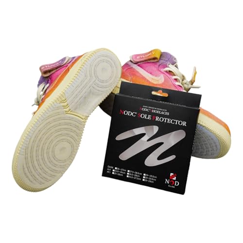 [NODC] SOLE PROTECTOR ソールプロテクター ソールガード ヒールプロテクター ヒールプロテクター守 ヒールガード ヒール保護 全面保護 補強 保護 補修 ヒール ソール 守 (AF-1, クリアー, XL(28〜29cm))